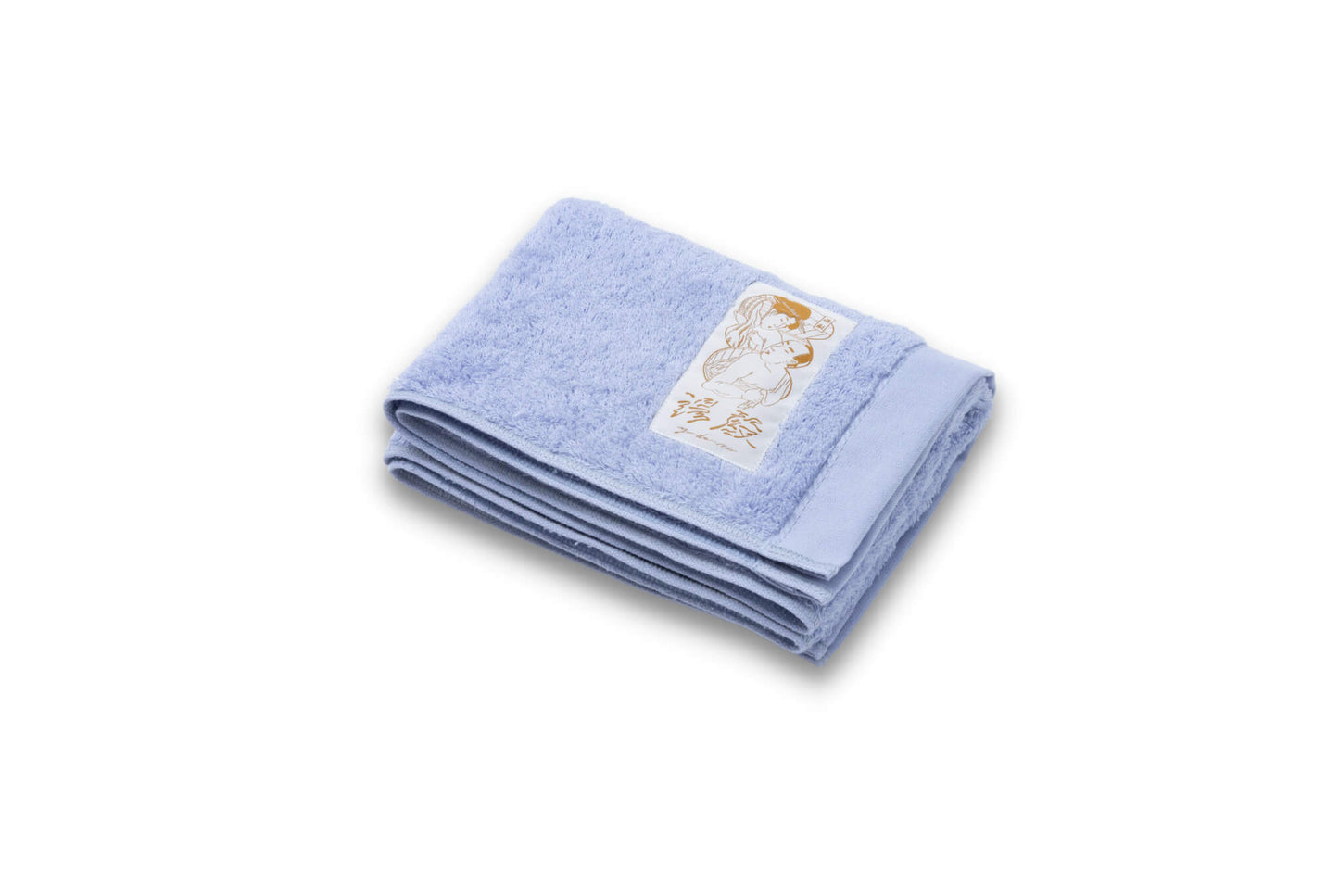 Blue Japarcana Japanese Bath Towel
